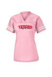 Sport-Tek Ladies' Replica Jersey LST307 (Navy) - Tesoro Song & Dance (New) Song Dance