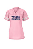 Sport-Tek Ladies' Replica Jersey LST307 (Navy) - Tesoro Song & Dance (New) Song/Dance