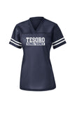 Sport-Tek Ladies' Replica Jersey LST307 (Navy) - Tesoro Song & Dance (New) Song/Dance