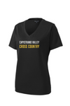 Sport-Tek Womens PosiCharge RacerMesh V-Neck Tee LST340 - CV CC
