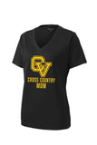Sport-Tek Womens PosiCharge RacerMesh V-Neck Tee LST340 - CV Mom
