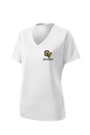 Sport-Tek Womens PosiCharge RacerMesh V-Neck Tee LST340 - CV Cross Country