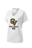 Sport-Tek Womens PosiCharge RacerMesh V-Neck Tee LST340 - CV Mom