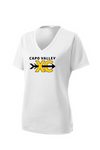 Sport-Tek Womens PosiCharge RacerMesh V-Neck Tee LST340 - Capo Valley XC