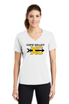 Sport-Tek Womens PosiCharge RacerMesh V-Neck Tee LST340 - Capo Valley XC