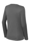 Sport-Tek Women's LS Performance V-Neck Tee LST353LS - Rebels Track & Field