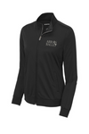 Sport-Tek Ladies Tricot Sleeve Stripe Track Jacket LST94 - AB