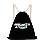 Drawstring Bag - Heroes & Legends