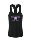 Next Level Women's Ideal Racerback Tank 1533 - Bulldog Football