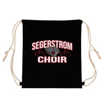 Drawstring Bag (Black) - Segerstrom Choir