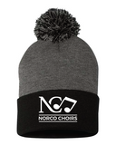 Sportsman Pom Pom Knit Beanie SP15 - Norco Choirs