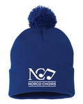 Sportsman Pom Pom Knit Beanie SP15 - Norco Choirs