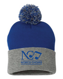 Sportsman Pom Pom Knit Beanie SP15 - Norco Choirs