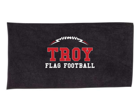 Velour Beach Towel OAD3060 - Troy Flag Football