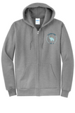 Port & Co Core Fleece Full-Zip Hooded Sweatshirt PC78ZH - FWU