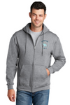 Port & Co Core Fleece Full-Zip Hooded Sweatshirt PC78ZH - FWU