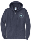 Port & Co Core Fleece Full-Zip Hooded Sweatshirt PC78ZH - FWU