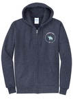 Port & Co Core Fleece Full-Zip Hooded Sweatshirt PC78ZH - FWU