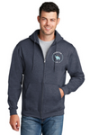 Port & Co Core Fleece Full-Zip Hooded Sweatshirt PC78ZH - FWU