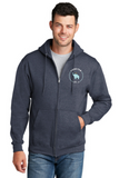 Port & Co Core Fleece Full-Zip Hooded Sweatshirt PC78ZH - FWU