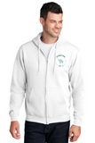 Port & Co Core Fleece Full-Zip Hooded Sweatshirt PC78ZH - FWU