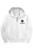 Port & Co. Youth Full Zip Hoodie PC90YZH - Wildcats