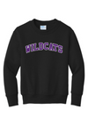 Port & Co. Youth Crewneck Sweatshirt PC90Y - Wildcats