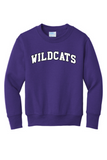 Port & Co. Youth Crewneck Sweatshirt PC90Y - Wildcats