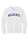 Port & Co. Youth Crewneck Sweatshirt PC90Y - Wildcats