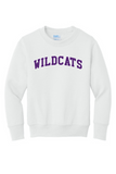 Port & Co. Youth Crewneck Sweatshirt PC90Y - Wildcats