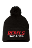 Sportsman Pom Pom Knit Beanie SP15 - Rebels Track & Field