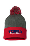 Sportsman Pom Pom Knit Beanie SP15 - Tesoro Song & Dance (New) Song Dance