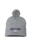 Sportsman Pom Pom Knit Beanie SP15 - Bulldog Football