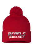 Sportsman Pom Pom Knit Beanie SP15 - Rebels Track & Field
