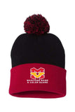 Sportsman Pom Pom Knit Beanie SP15 - Marching Band & Color Guard