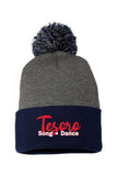 Sportsman Pom Pom Knit Beanie SP15 - Tesoro Song & Dance (New)
