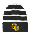 Sport-Tek Striped Beanie STC31 - CV Lacrosse