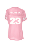 Sport-Tek Ladies' Replica Jersey LST307 (Navy) - T Song (Front), Last Name/Year (Back)