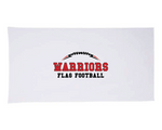 Velour Beach Towel OAD3060 - Warriors Flag Football