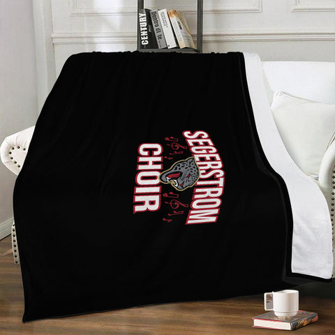 Micro Fleece Blanket (Black) - Segerstrom Choir