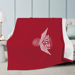 Micro Fleece Blanket (Red)  - Segerstrom T&F