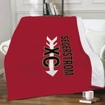 Micro Fleece Blanket (Red) - Segerstrom XC