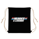 Drawstring Bag - Heroes & Legends