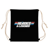 Drawstring Bag - Heroes & Legends