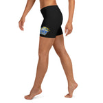 Women's Athletic Workout Shorts (Black) - VHS Flag Football