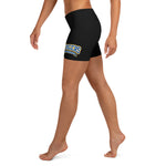 Women's Athletic Workout Shorts (Black) - Tigers Cheer