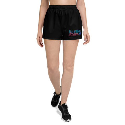 Women’s Recycled Athletic Shorts - Bluebird Leaders