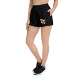 Women’s Recycled Athletic Shorts (Black) - ET Choir