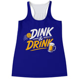 Flowy Racerback Tank Top - Dink & Drink