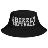 Big Accessories Bucket Hat BX003 - Grizzly Softball